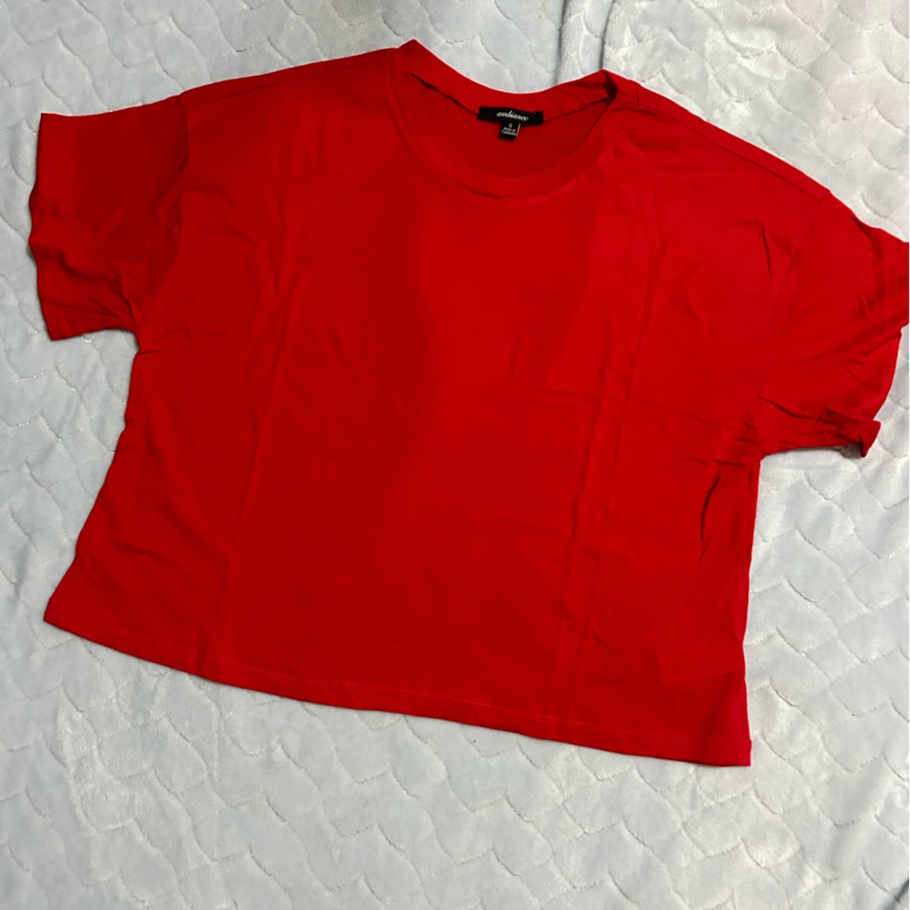 New without tag size small red